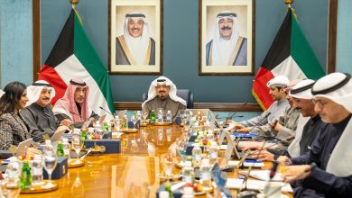 أحد اجتماعات مجلس الوزراء برئاسة سمو الشيخ احمد العبدالله