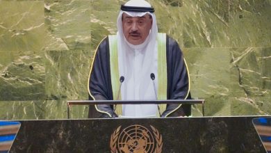 سمو ولي العهد الشيخ صباح الخالد يلقي كلمة الكويت في الأمم المتحدة