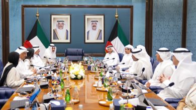 اجتماع مجلس الوزراء الأسبوعي برئاسة اليوسف