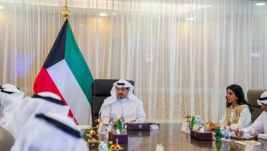 جانب من اجتماع اللجنة التنسيقية برئاسة العبدالله