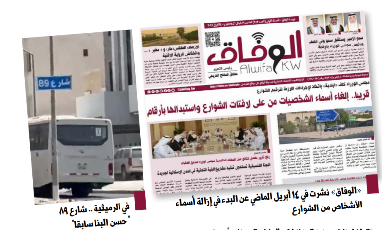 لقطة شاشة 2025-06-03 015416 - جريدة الوفاق الالكترونية شارع 89 في الرميثية .. " شارع حسن البنا سابقا"