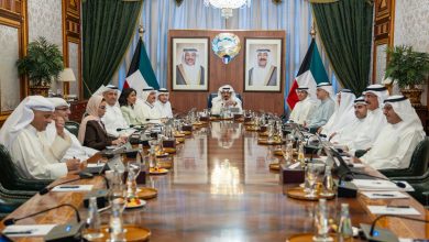 اجتماع مجلس الوزراء برئاسة سمو الشيخ أحمد العبدالله