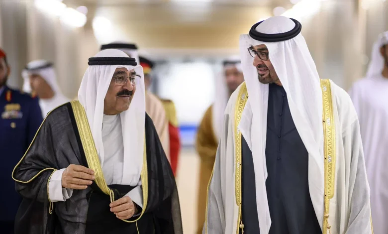 سمو أمير الكويت وسمو رئيس دولة الإمارات - جريدة الوفاق الالكترونية سمو أمير الكويت وسمو رئيس دولة الإمارات
