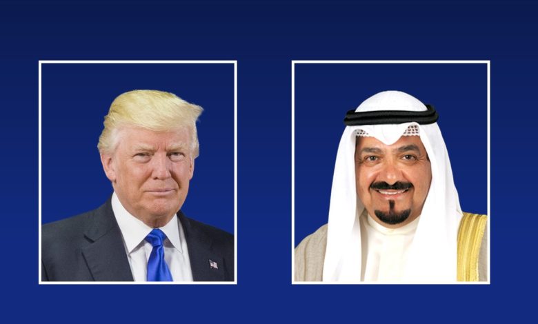 سمو رئيس الوزراء و الرئيس الامريكي ترامب