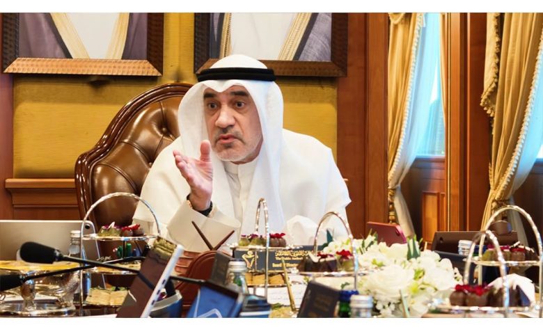 النائب الأول لرئيس مجلس الوزراء ووزير الداخلية ورئيس مجلس إدارة الهيئة العامة للقوى العاملة الشيخ فهد اليوسف سعود الصباح