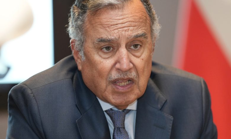 الأمين العام لجامعة الدول العربية نبيل فهمي